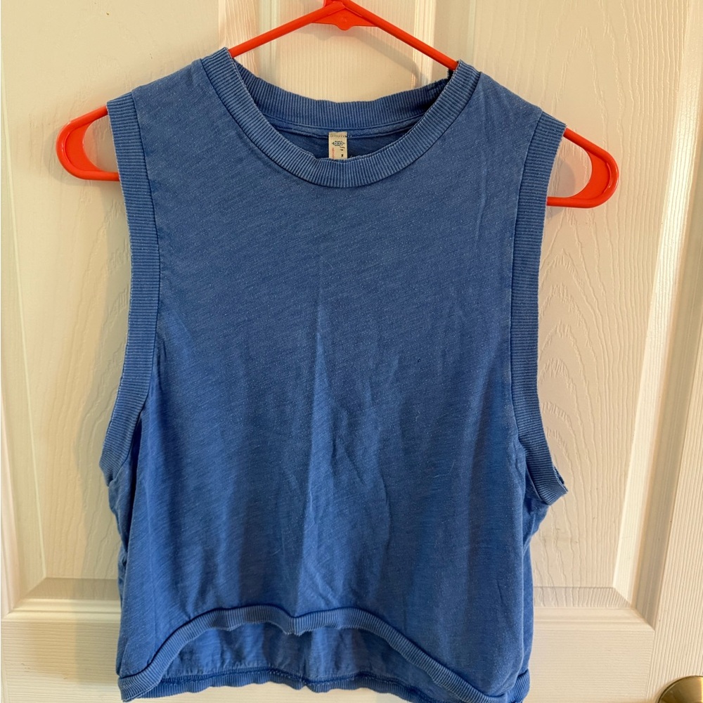 FP Movement by Free People Sleeveless Blue Tank Top - Size XS